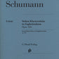 ROBERT SCHUMANN Seven Piano Pieces in Fughetta Form op. 126 [HN907]