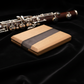 Reediano Handmade Wood Resin Reed Case for Oboe – Holds 8 Reeds (Gray Edition)
