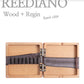 Reediano Handmade Wood Resin Reed Case for Oboe – Holds 8 Reeds (Gray Edition)