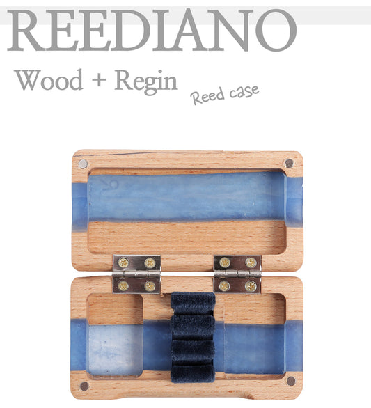 Reediano Oboe reed case for 8 reeds - Blue color