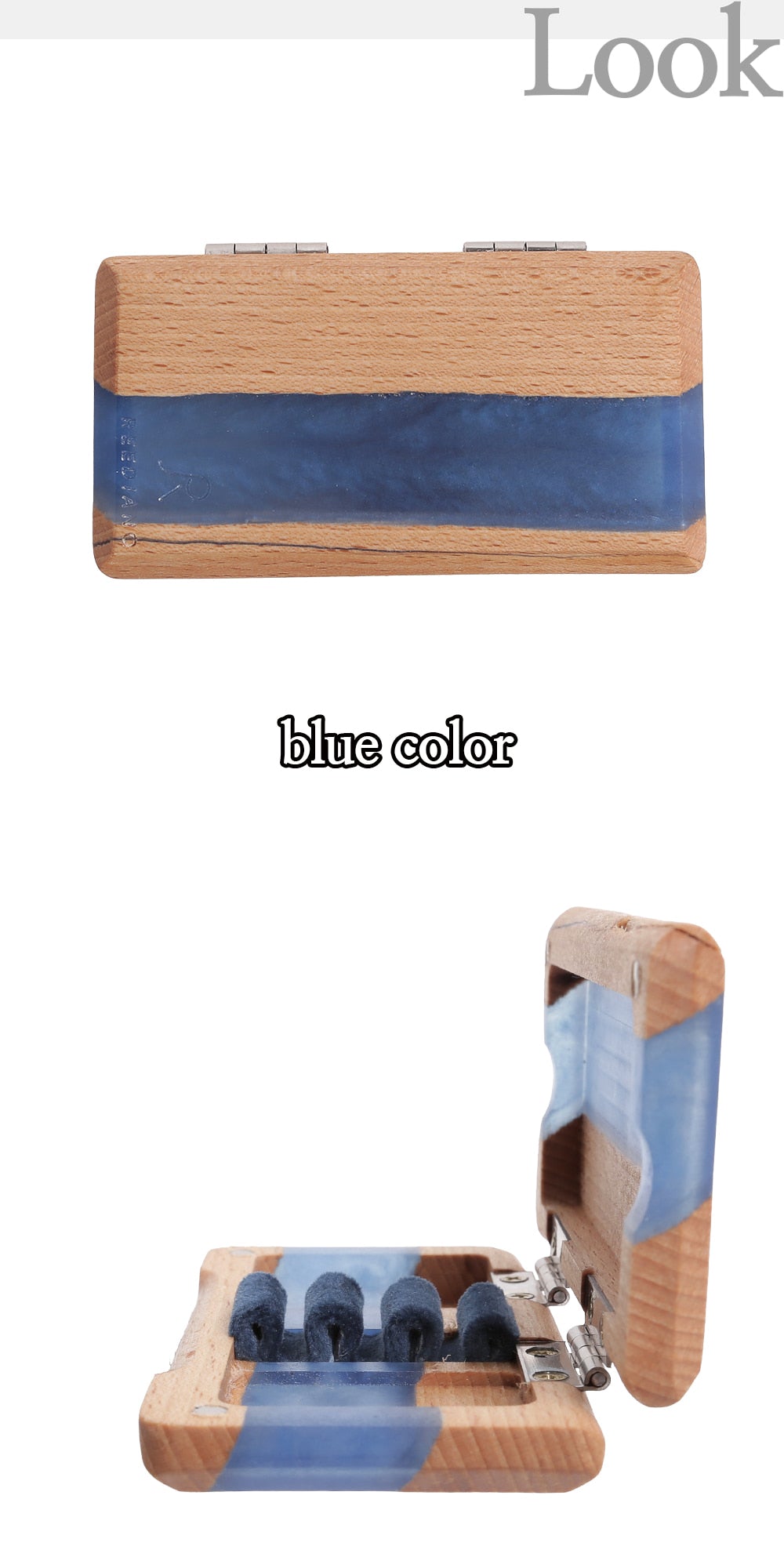 Reediano Oboe reed case for 8 reeds - Blue color