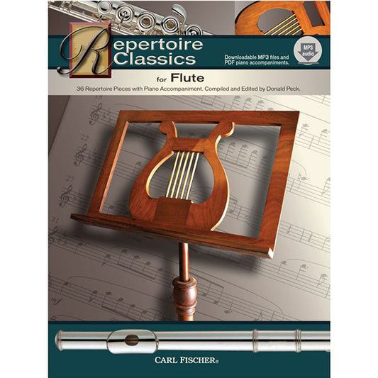 Repertoire Classics for Flute 36 Repertoire Pieces With Piano [WF110]