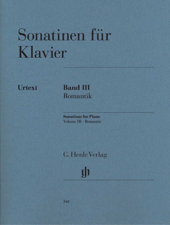 SONATINAS FOR PIANO Volume III, Romantic [HN341]