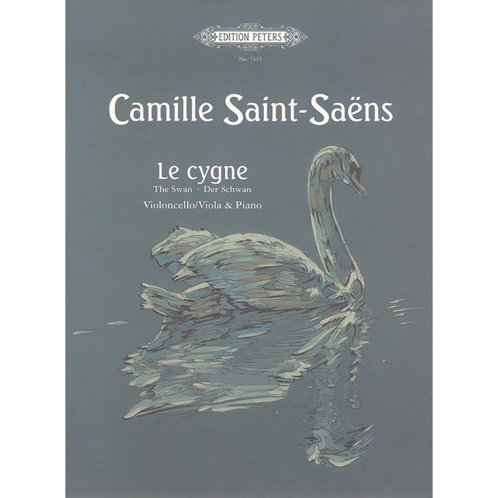 Saint-Saens The Swan from Carnival of the Animals for Cello (Viola) and Piano  [EP7435]