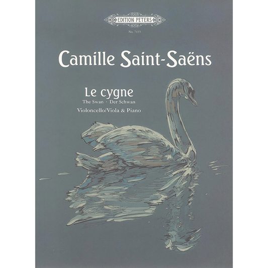 Saint-Saens The Swan from Carnival of the Animals for Cello (Viola) and Piano  [EP7435]