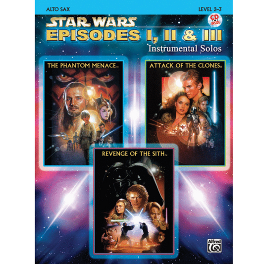 Star Wars Episodes I, II & III for Alto Saxophone [ifm0521cd]