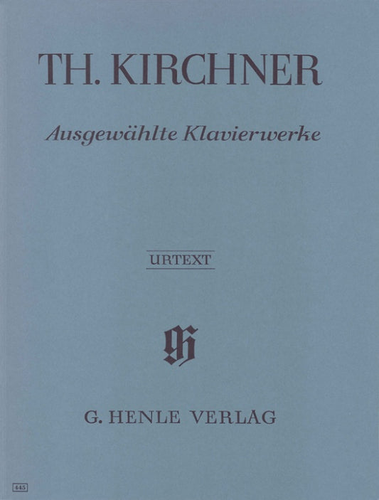 THEODOR KIRCHNER Selected Piano Works [HN445]