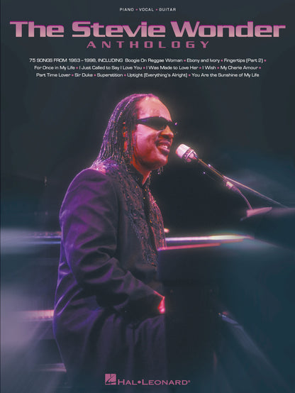 The Stevie Wonder Anthology Piano/Vocal/Guitar Artist Songbook [306447]