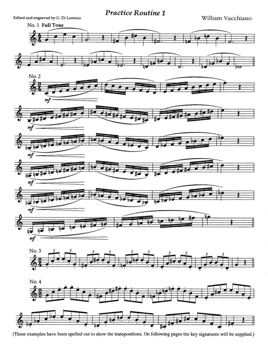Vacchiano Trumpet Routines [CC1065]
