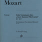 WOLFGANG AMADEUS MOZART 10 Variations on “Unser dummer Pöbel” K. 455 [HN189]