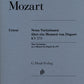 WOLFGANG AMADEUS MOZART 9 Variations on a Minuet by Duport K. 573 [HN190]