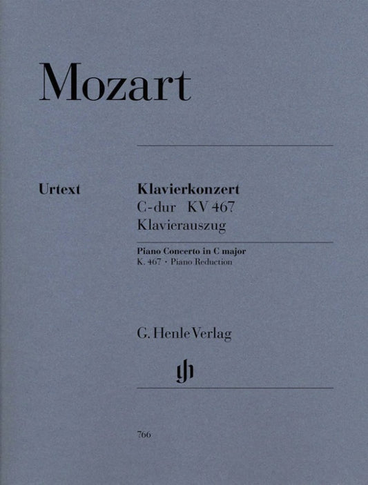 WOLFGANG AMADEUS MOZART Piano Concerto C major K. 467 [HN766]