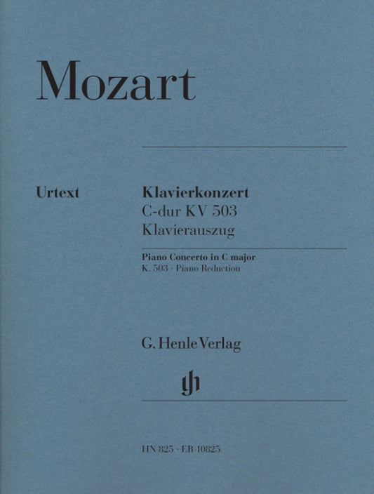 WOLFGANG AMADEUS MOZART Piano Concerto C major K. 503 [HN825]