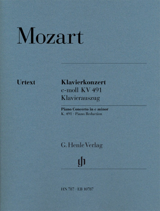 WOLFGANG AMADEUS MOZART Piano Concerto c minor K. 491 [HN787]