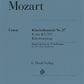 WOLFGANG AMADEUS MOZART Piano Concerto no. 27 B flat major K. 595 [HN1534]