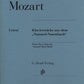 WOLFGANG AMADEUS MOZART Piano Pieces from the Nannerl Music Book [HN1236]