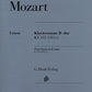 WOLFGANG AMADEUS MOZART Piano Sonata B flat major K. 333 (315c) [HN397]