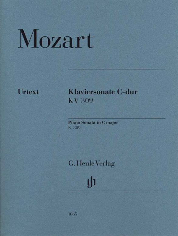 WOLFGANG AMADEUS MOZART Piano Sonata C major K. 309 (284b) [HN1065]