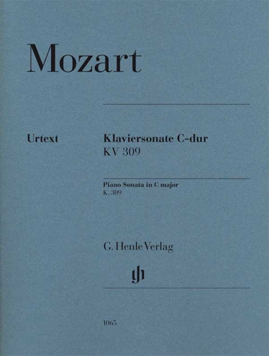 WOLFGANG AMADEUS MOZART Piano Sonata C major K. 309 (284b) [HN1065]