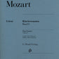 WOLFGANG AMADEUS MOZART Piano Sonatas, Volume I [HN1001]