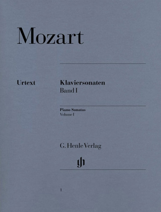 WOLFGANG AMADEUS MOZART Piano Sonatas, Volume I [HN1]