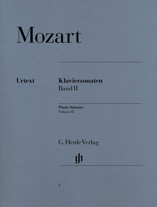 WOLFGANG AMADEUS MOZART Piano Sonatas, Volume II [HN2]