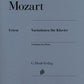 WOLFGANG AMADEUS MOZART Piano Variations [HN116]
