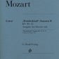 WOLFGANG AMADEUS MOZART Wunderkind Sonatas Volume II K. 10-15 [HN1095]