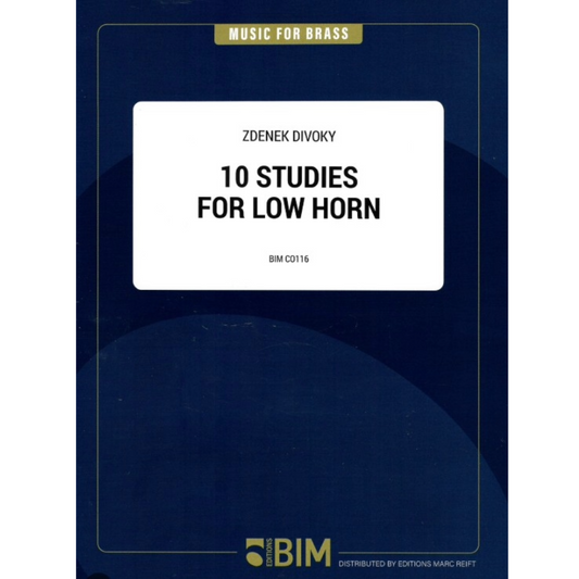 Zdenek Divoky 10 Studies for Low Horn [CO116]