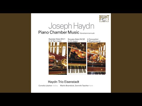 JOSEPH HAYDN Concertini for Piano (Harpsichord) with two Violins and Violoncello [HN188]