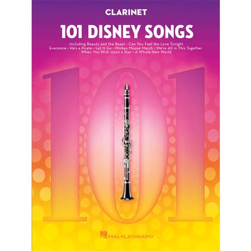 101 Disney Songs For Clarinet [244106]