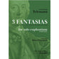 Telemann 3 Fantasias no.7, 8, 9 for euphonium solo (Arrangeur: Roland Szentpali) TU213