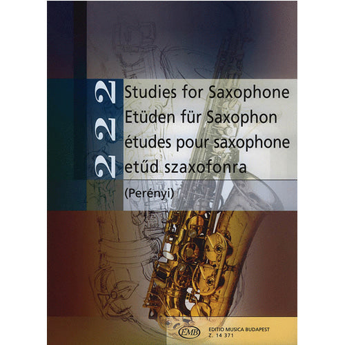 222 Studies for Saxophone Intermediate Level [50485513]