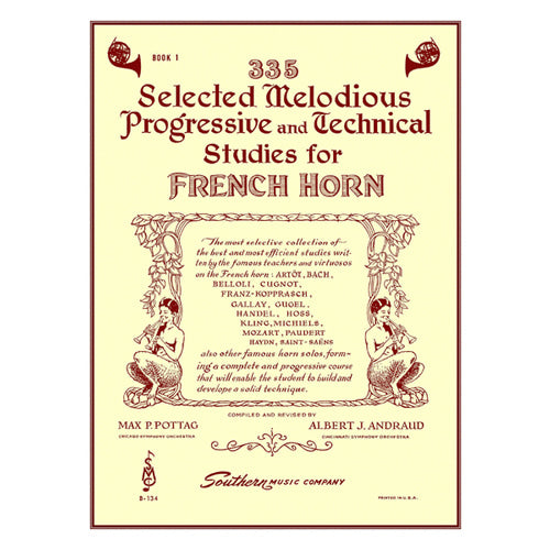 335 Selected Melodious Progressive & Technical Studies, Book 1 [3770212]