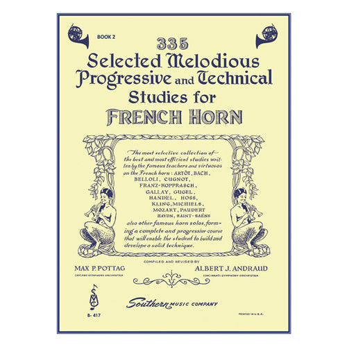 335 Selected Melodious Progressive & Technical Studies, Book 2 [3770622]