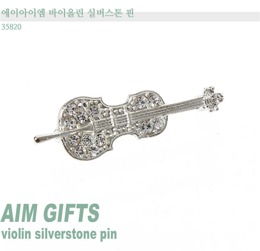 AIM Violin Silverstone Pin 35820