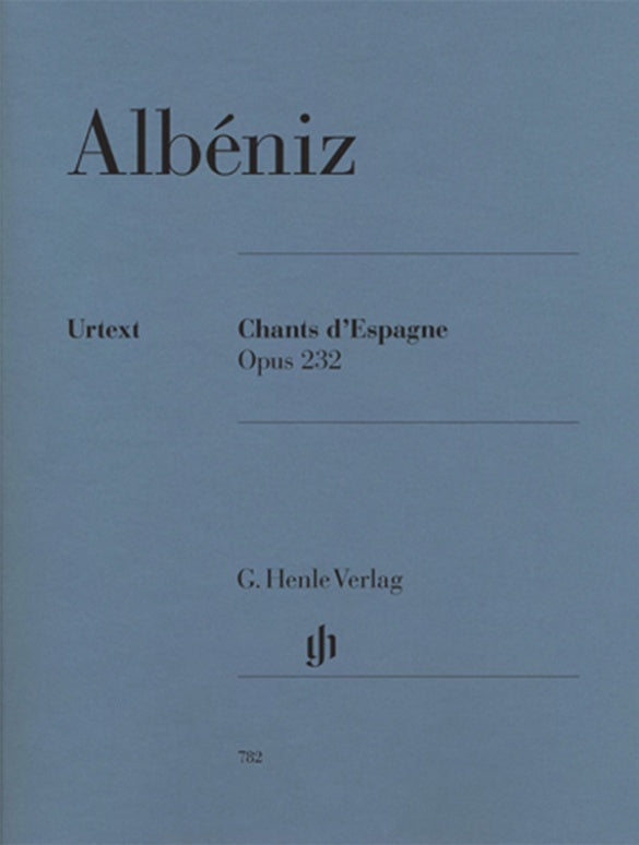 ISAAC ALBÉNIZ Chants d'Espagne op. 232 [HN782]