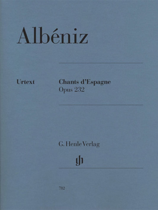 ISAAC ALBÉNIZ Chants d'Espagne op. 232 [HN782]