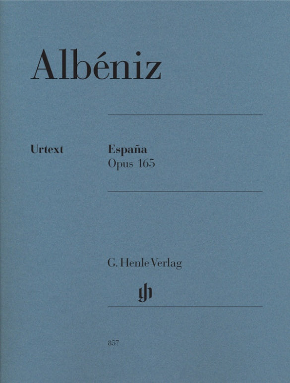 ISAAC ALBÉNIZ España op. 165 [HN857]