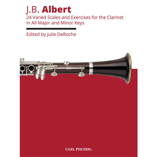 Albert 24 Varied Scales and Exercises for Clarinet in All Major and Minor Keys [O99X]
