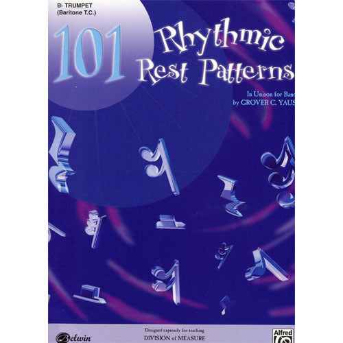 101 Rhythmic Rest Patterns - Cornet (Trumpet) [EL00554] – ACCMUSIC STORE