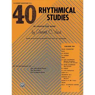 40 Rhythmical Studies for B-flat cornet (Trumpet) [EL01315]