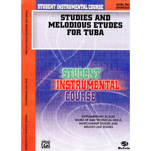 Student Instrumental Course: Studies and Melodious Etudes for Tuba, Level II [BIC00267A]