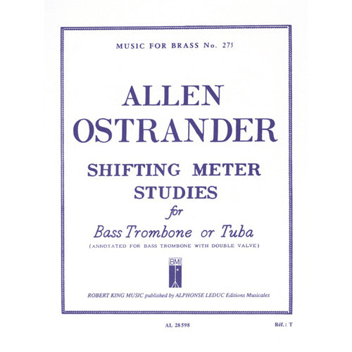 Allen Ostrander Shifting Meter Studies for Tuba [AL28598]