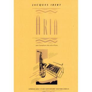 Jacques Ibert - Aria for Saxophone and Piano [AL19675]
