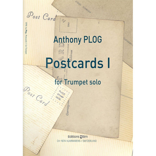 Anthony Plog Postcards I for Trumpet [TP58]