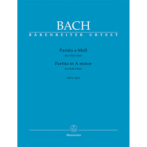 Bach Partita for Flute Solo a minor BWV 1013 BA5187