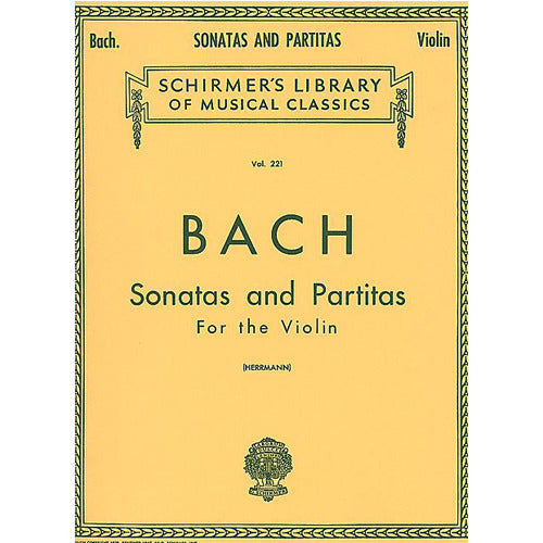 Bach Sonatas and Partitas for the Violin 50253550