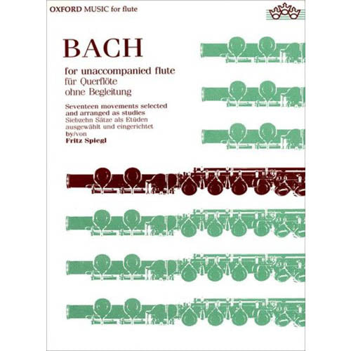 Bach for Unaccompanied Flute 9780193552845