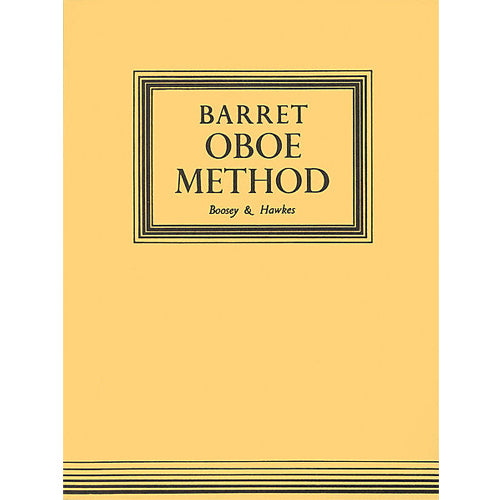Barret Oboe Method - Original Edition [BH 2200001]